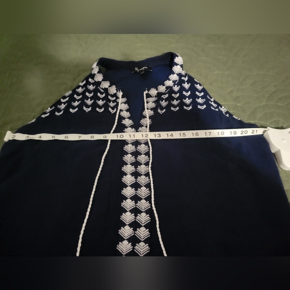 Blue and White Sun Dress - Picture 2 of 6